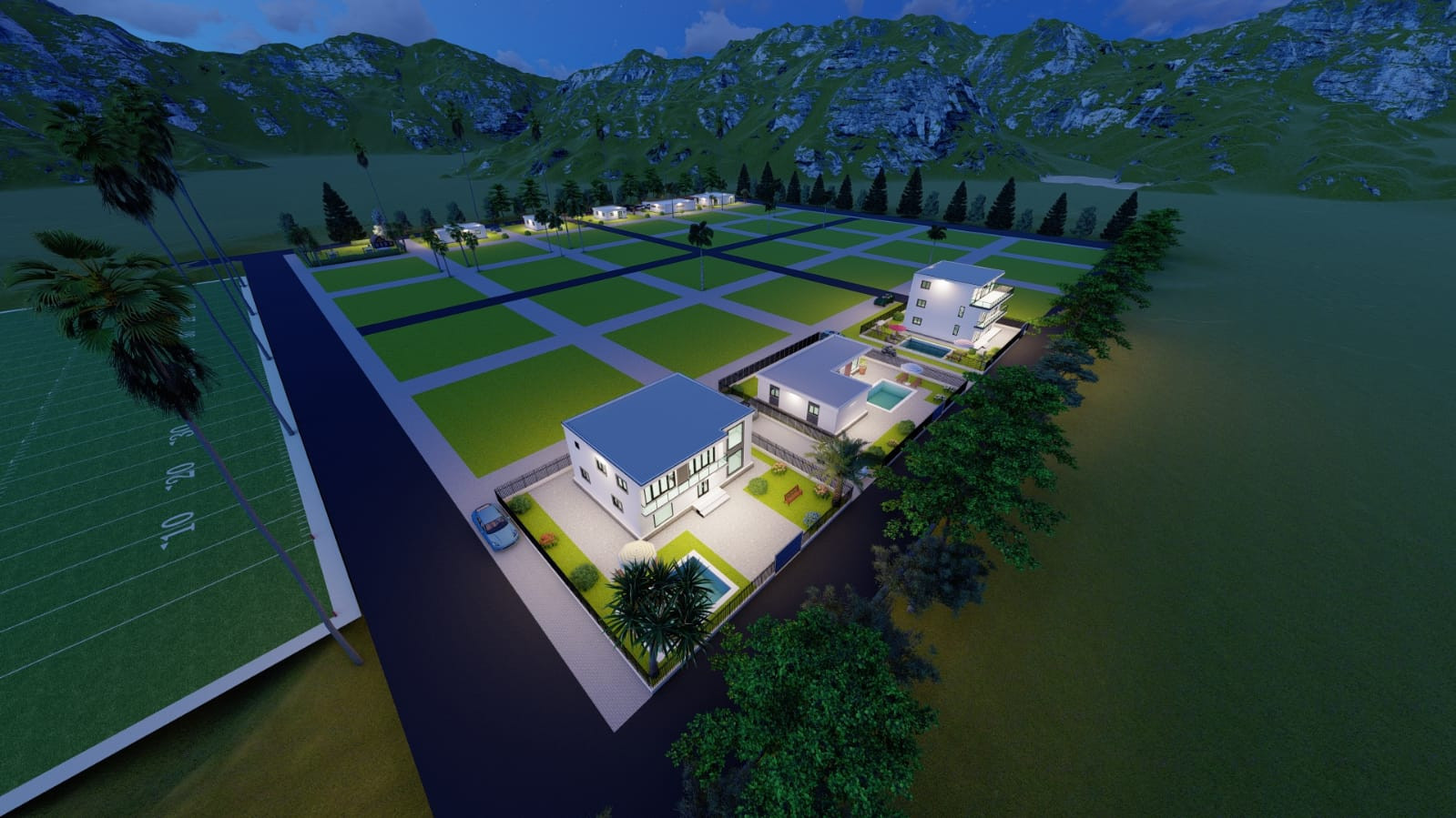 Vente sur plan