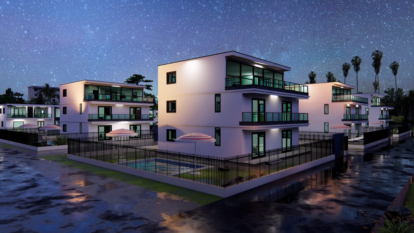 vente des maisons de luxe sur plan